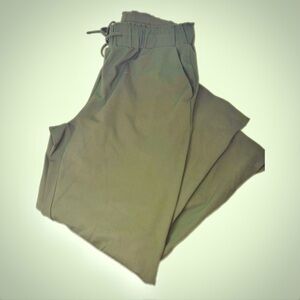 Rachel Zoe Women’s Drawstring Olive Green Loungewear Jogger Pants